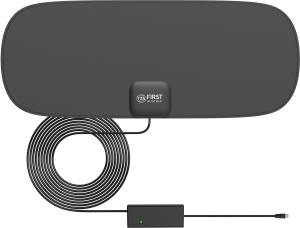 TV INDOOR ANTENNA, FM/VHF-UHF, USB POWER ADAPTER