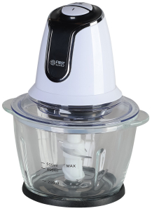 MINI CHOPPER 500W, 4 BLADES, 1.2L GLASS, 2 SPEED, DECO