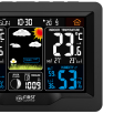 WEATHER STATION, TEMP. IN & OUTDOOR, HYGRO, BARO, MOON