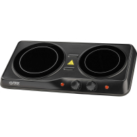 DOUBLE INFRARED COOKING PLATE MAX 2.000W (1200W+800W)