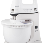 HAND MIXER WITH 3,5L DRIVEN BOWL, 300W, STAINLESS HOOKS&BEAT