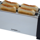 4-SLICE STAINLESS STEEL TOASTER, 1400W MAX