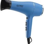 HAIR DRYER, 2200W MAX, IONIC, DIFFUSER, BLUE