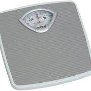 BATHROOM SCALE, MECHANICAL, 130KG, GREY