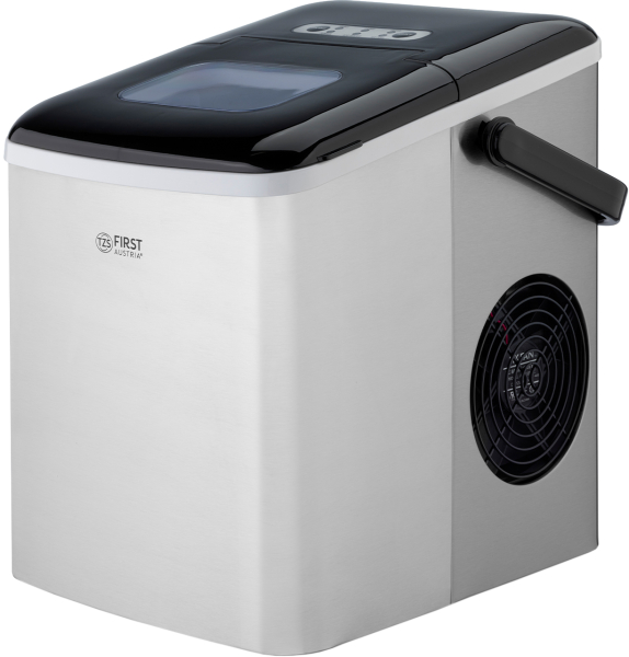 ICE CUBE MAKER, 2 SIZES, 1.8L WATER TANK, HANDLE, STAINLESS