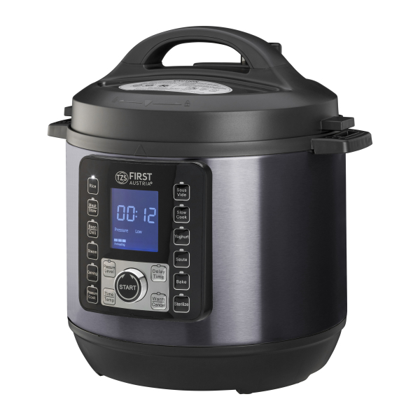 ELECTRIC PRESSURE COOKER, 1000W, 6L, LCD DISPLAY