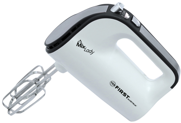 HAND MIXER, 350W, 5 SPEED, S/S BEATERS&HOOKS, TURBO