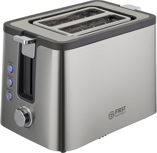 TOASTER, SUS DECO, 2 SLOTS, 2 SLICES , 800W, VAR. CONTROL