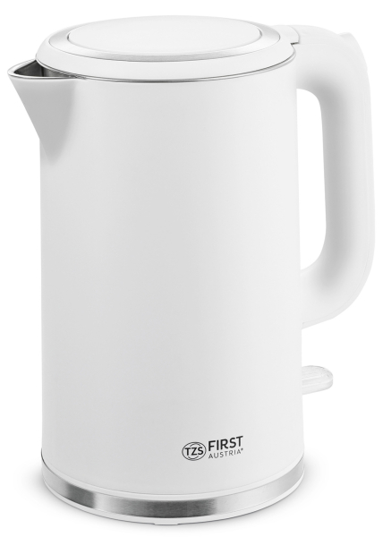 STAINLESS STEEL WATER KETTLE, DOUBLE, 360°, 1.7L, MAX 2.200W