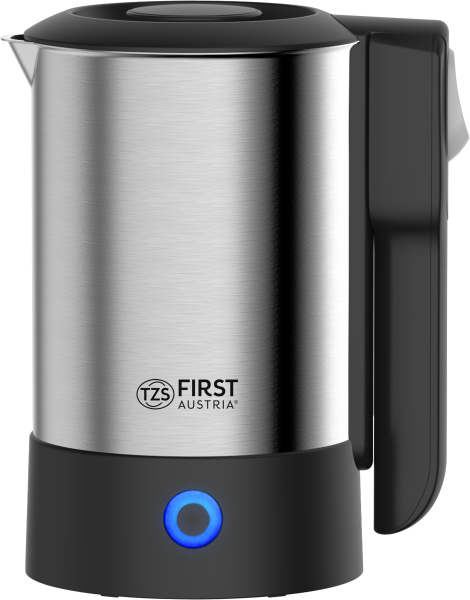 TRAVEL WATER KETTLE, 0.6L, 1000W, STAINLESS, FOLDABLE HANDLE